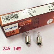 Philips Truck T4W Halogen Signal Light 24V4W 13929CP Bus Indicator Wide Light BA9s