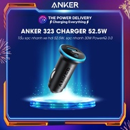Anker 323 52.5W A2735 car fast charger, 30W PowerIQ 3.0 fast charger