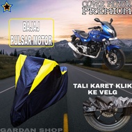 BAJAJ PULSAR Motorcycle Cover Black Yellow Bajaj Pulsar PREMIUM Motorcycle Protective Cover