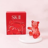 SK-II Pitekuma Red Bear Jewelry Tray Display Pattern SK-Two.