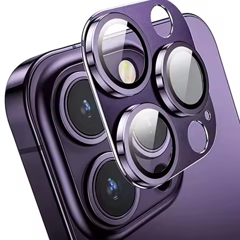 Metal Camera Lens Glass Protector for IPhone 14 13 15 Pro Max 12 Mini 14 Plus 14Pro 13Pro 15Pro i14 