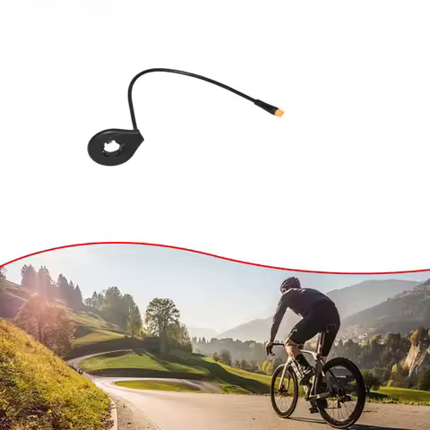 Electric Bicycle Sensor Electric Bike 12 Pas Magnet Dual Hall Sensor Speed Waterproof Connector Cabl