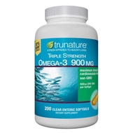 Daigou, Electronic Invoice Costco Trunature Triple Powerful Omega-3,900mg, 200 Capsules (2027/10)