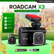 [WIFI VERSION] ROADCAM WIFI X3 Budget Dash Cam Dual Channel Recording 1080P Full HD