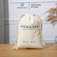 Best Product Honyan Tas Serut Kecil Tas Canvas Branded Import Ori