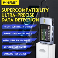 FNIRSI USB Tester 4-28V 7A LCD USB A&C Voltage Current Power Tester Multimeter with App Software, Fa