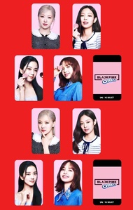 BlackPink x Oreo Photocard Blackpink Oreo Pink Blackpink Oreo Black Lisa Rose Jennie Jisoo Oreo Phot
