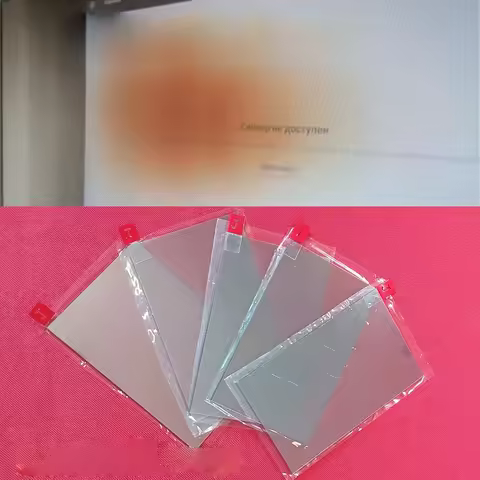 New Polarizer Glass Film For Goojodoq FPC-C441BFH012H-V1 Projector DIY Parts Size 108x66 Mm 107mm x 