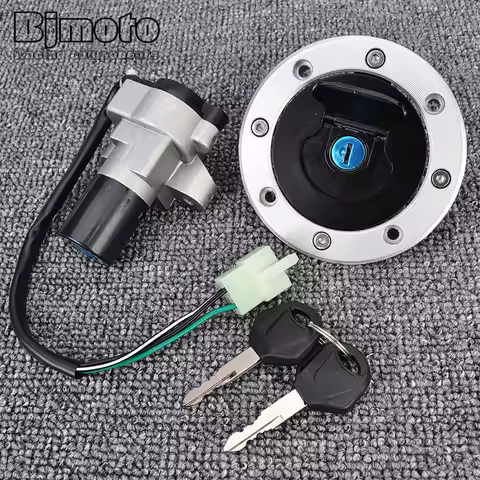 Fuel Gas Cap Ignition Switch Seat Lock For Suzuki GSX750 VX800 GSX600 GSF400 M/N/P Bandit RF400 RF60