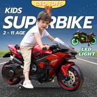 [CEOTOYS] 12V Motor Elektrik Budak Children Ride On Electric Superbike Kids Tricycle Motorcycle Elec