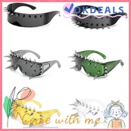 OKDEALS Punk Gothic Glasses, Steampunk Cosplay Costumes Cyber Goggles,  Funny Party Street Photograp