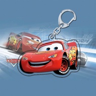 Racing Story Lightning McQueen Acrylic Keychain Customized Two-Dimensional Pendant Cute Schoolbag Ac