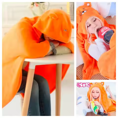 Himouto Umaru-chan Cloak Anime Umaru chan Doma Umaru Cosplay Costume Adult Flannels Cloaks Blanket H