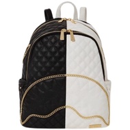 SprayGround2022 New Style Black White Diamond Check Medium Backpack Fashion Large Capacity Backpack 