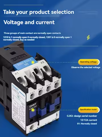 AC contactor single-phase 220V 380V