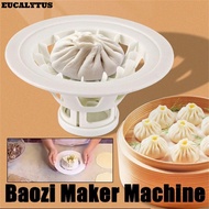 EUCALYTUSS Baozi Making Mould, DIY Homemade Dumpling Bao Buns Mould, ABS Flower Type Baozi Maker