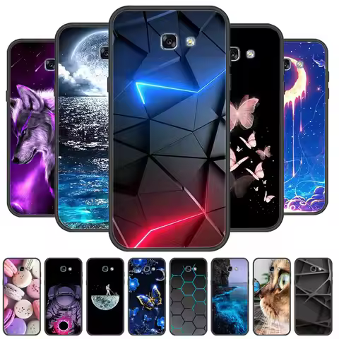 case For Samsung Galaxy A7 2017 Case A720 Fashion soft protective Phone Back Cover For Samsung A7 20