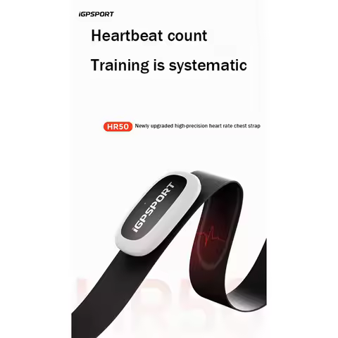 IGPSPORT HR50 heart rate monitoring chest strap cycling/running/fitness ANT+Bluetooth dual-mode