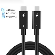 UGOURD 2m Thunderbolt 4 coaxial cable USB4 type c to type c 40Gbps PD 100W Fast charging Cable for e