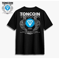 Crypto TON COIN T-Shirt "TONCOIN Streetwear" - Crypto Blockchain T-Shirt Crypto Token/ Crypto COIN/ 