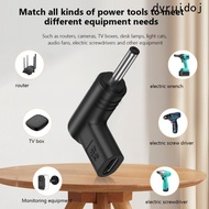 DYRUIDOJ PD Cable Adapter 5.5x2.1/5.5x2.5 Stable Power Supply Tablet Type-C Female to DC Male Induci