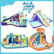 🔥Waterpark Giant Castle Slide Bouncer Bestway AirMyFun Doctor Dolphin Swimming PlayPool Inflatable K