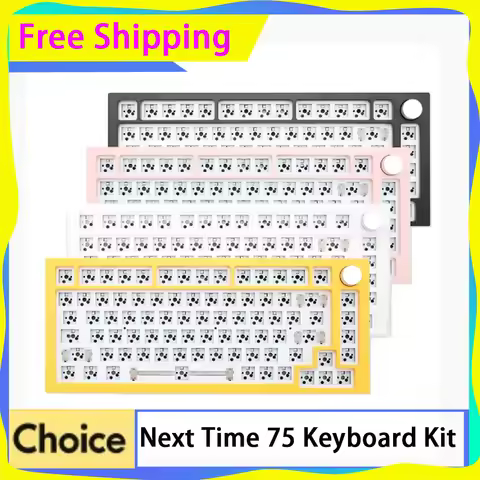 75% Keyboard Kit Next Time 75 Keyboard Kit Nexttime X75 Gasket Mechanical Customized Hot Swappable P