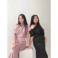 Satin Michelle Christmas Set Satin Dress Suit 2.0 STL D026 D 4 you