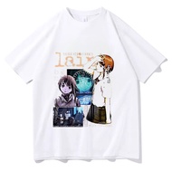 Serial Experiments Lain T-Shirt - 80s Harajuku Anime Style