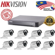 HIKVISION 2MP 1080P LATEST VERSION 4CH AND 8CH DVR TURBO HD , MOTION SENSOR SET PACKAGE * CAMARE AND