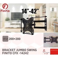 Sundries FINITO CF14242 Wall swing Bracket TV Wall Bracket 1442 Bracketfinito CF14242 Wall swing Bracket TV Wall Bracket 1442 Bracket