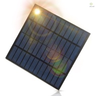 3 Watts Solar Panel 18.6 Percent High-Efficiency Polysilicon Power Charger IPX6 Waterproof 250mA Pho
