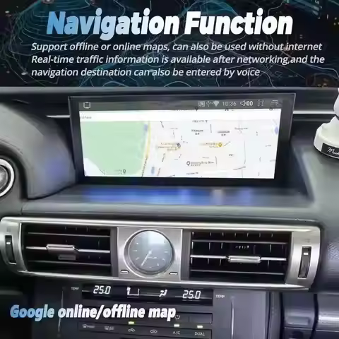 Car Multimedia Player Radio Navigation Autoradio For Lexus IS RC 200 250 200t 300h 2013-2020 10.25in