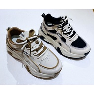 Women Casual Shoes CK-393 Taiwan Shipping Women's Thick-Soled Platform Versatile Trendy