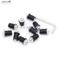 For Kawasaki Z900 Z 900 2017-2023 Motorcycle Accessories 10 pcs M5 Windshield Bolts Screw Nut Fasten