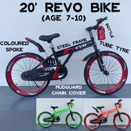 VVM: KIDS BICYCLE SIZE 20 INCH DESIGN REVO AGE 7-10 COLOUR SPOKE TUBE TYRE BASIKAL BUDAK SAIZ 20 INC