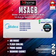 Midea R32 Aircond 1.0HP-3.0HP MSAGB-CRN8 Non Inverter With Ionizer Air Conditioner Xtreme