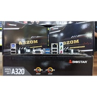 MOBO MOTHERBOARD BIOSTAR A320MH A320 MH AMD AM4 Ryzen DDR4 terbaru