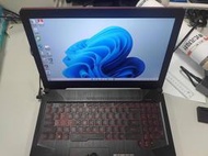 二手筆電ASUS I7-8750H 12G 128G+1TB GTX1050Ti，已換新電池2023年8月