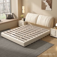 Genuine Genuine Leather Italian Modern Cream Style Elephant Other Simple Fungus Double Bed 1.51.8 Be