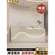 Cash Register Bar Counter Paint Small Beauty Salon Counter Commercial Bar Simple Modern Table Compan