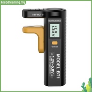 Digital Battery Tester Battery Capacity Tester Volt Checker Battery Checker for AA AAA C D 9V 1.5V B