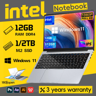 「ของแท้! แล็ปท็อป I7-7500U บางเฉียบขนาด14.1นิ้ว | แรม12กิกะไบต์แรม1เทราไบต์ SSD FHD 1920 × 1080 | Wi