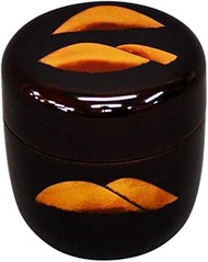 Nakamura Kosai, Black, Size: Diameter 2.7 x Height 2.7 inches (6.8 x 6.9 cm), Medium, Black, Toyama,