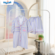 ชุดนอน Pajara Pajamas (Premium) PJR-SL-0008 Collection Hello Daisy เนื้อผ้า Cotton Satin ลิขสิทธิ์แบ