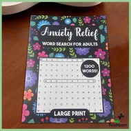 [Toolroom] Word Search for Adults Word Puzzle Book Word Find Puzzle Large Print for