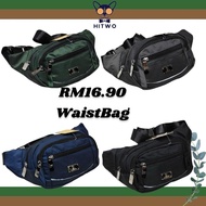 [HiTwo]DEBE Waist Bag Casual Wear Motorcycle Accessories Pouch Bag Men Beg Pinggan Lelaki Push Chest