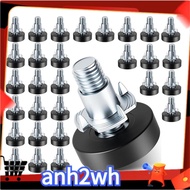 30-Piece Furniture Feet Pads Black Plastic Furniture Legs Adjustable Leveling Feet Table Feet Furnit