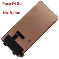 Original For Xiaomi Poco F4 GT Screen LCD Display Frame POCO F4GT 21121210G LCD Display Touch Screen