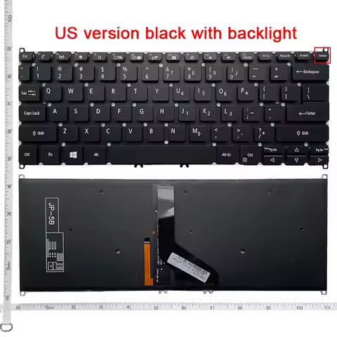 % New US Keyboard SF313-51 SF313-53 SF314-42 SF314-41 SF314-52 SF314-53 SF314-55 N17W3 N19C4 N19H4 N